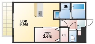 Y´sBLD．22の間取り画像