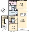 エスポワール戸坂山崎の間取り画像