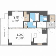 Arome梅田の間取り画像