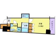 スカイコート三田慶大前壱番館の間取り画像