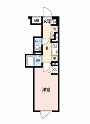 エルファーロ代々木上原Ⅱの間取り画像