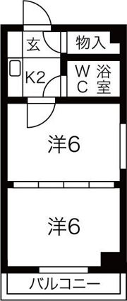 プリンセス今池の間取り画像