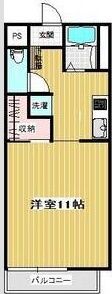 クオリティマンション筑縄の間取り画像
