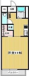 クオリティマンション筑縄の間取り画像