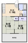 コーポ富士の間取り画像