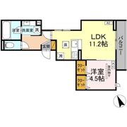 D-Invest陣場 Bの間取り画像