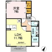 アイリス田無ABの間取り画像