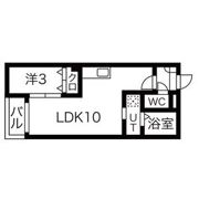 Warren shibataⅠの間取り画像