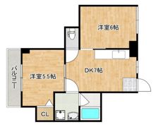 第2木本ビルの間取り画像