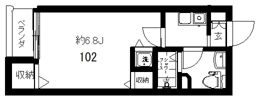 フォセット南大井の間取り画像