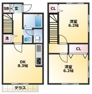 ハレルアナ（葛飾区）の間取り画像