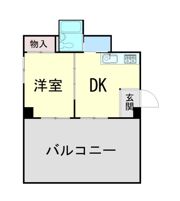 シャトー柴原の間取り画像