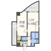 カスタリア新梅田の間取り画像