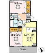 D-ROOM東京塚の間取り画像