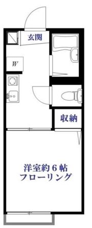 シャレー三鷹の間取り画像