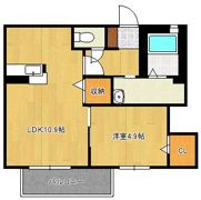 ヴィラソレーユの間取り画像