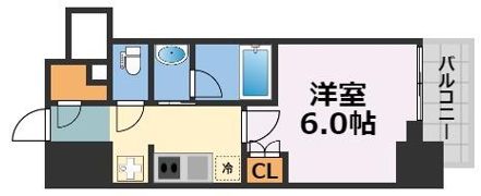 クレストコート靱公園 THE CLASSの間取り画像