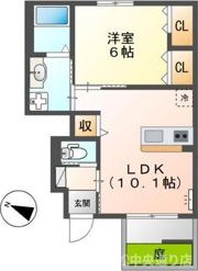 レガロ・パドレⅢの間取り画像