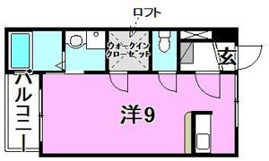 北代フラットの間取り画像