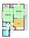 マリーハイツD棟の間取り画像