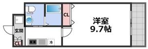 ルミエール巽南の間取り画像