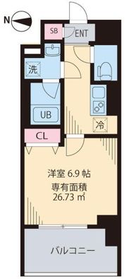 クレストヒル桃ヶ丘の間取り画像