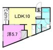 ロイヤルサンタ北久米の間取り画像