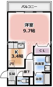 シャルム西町の間取り画像
