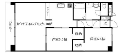 ウィン ヴィラの間取り画像