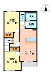 ウッドヒルの間取り画像