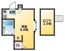ブレセット栄の間取り画像