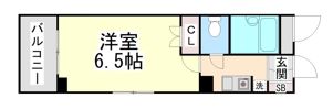 王子パークルームⅡの間取り画像