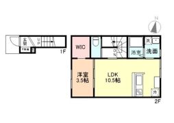 Dieci A棟の間取り画像