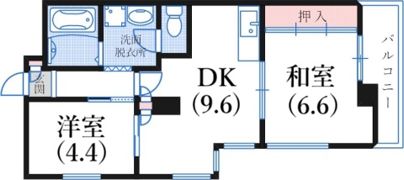第2七耀マンションの間取り画像