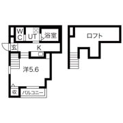 UNリヴィエール高松の間取り画像