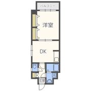 セントアミール南久宝寺の間取り画像