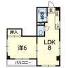 パークサイド新町の間取り画像