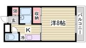 モナハイツ八雲の間取り画像