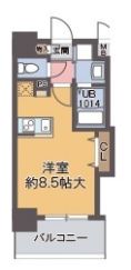 ラグゼ江戸堀の間取り画像