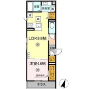 レーヴ・ウェル松代の間取り画像