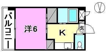サウンドピア松山1の間取り画像