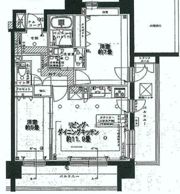 ライオンズマンション横濱元町キャナリシアの間取り画像