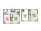 吉田貸家（東側）の間取り画像