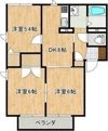 アンジェラスBの間取り画像