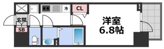 アドバンス大阪ストーリアの間取り画像