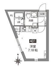 アザレア板橋の間取り画像