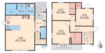 エクセルSAITAの間取り画像