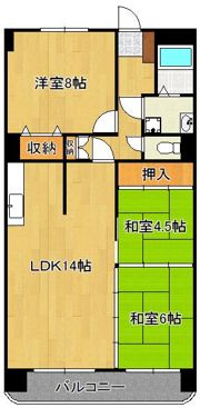 イマージュ安部山公園の間取り画像