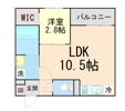 Louis Apartment 豊中蛍池 イーストの間取り画像