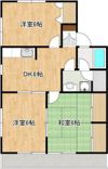 リバーサイド十禅寺（B・C）の間取り画像